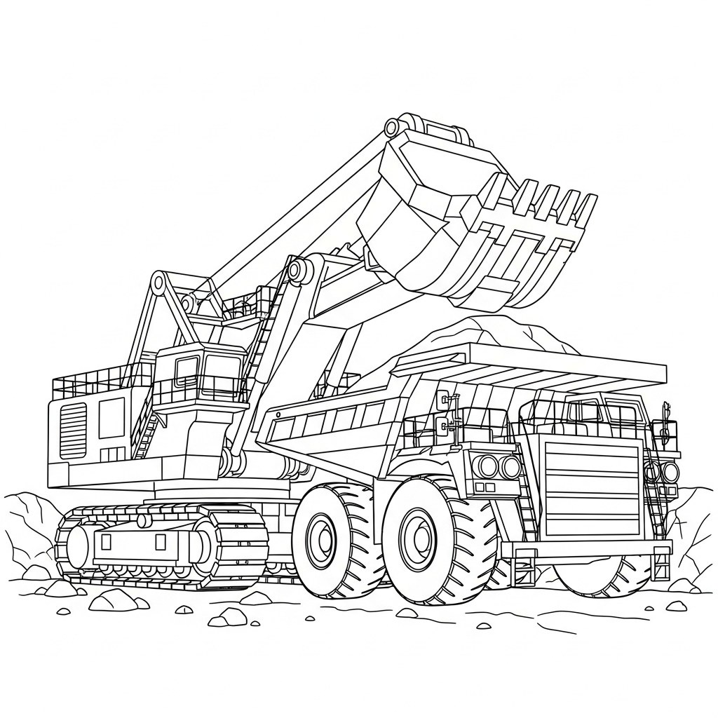 u haul coloring pages