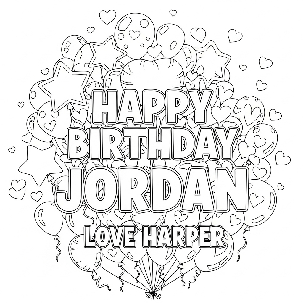 jordan printable coloring pages