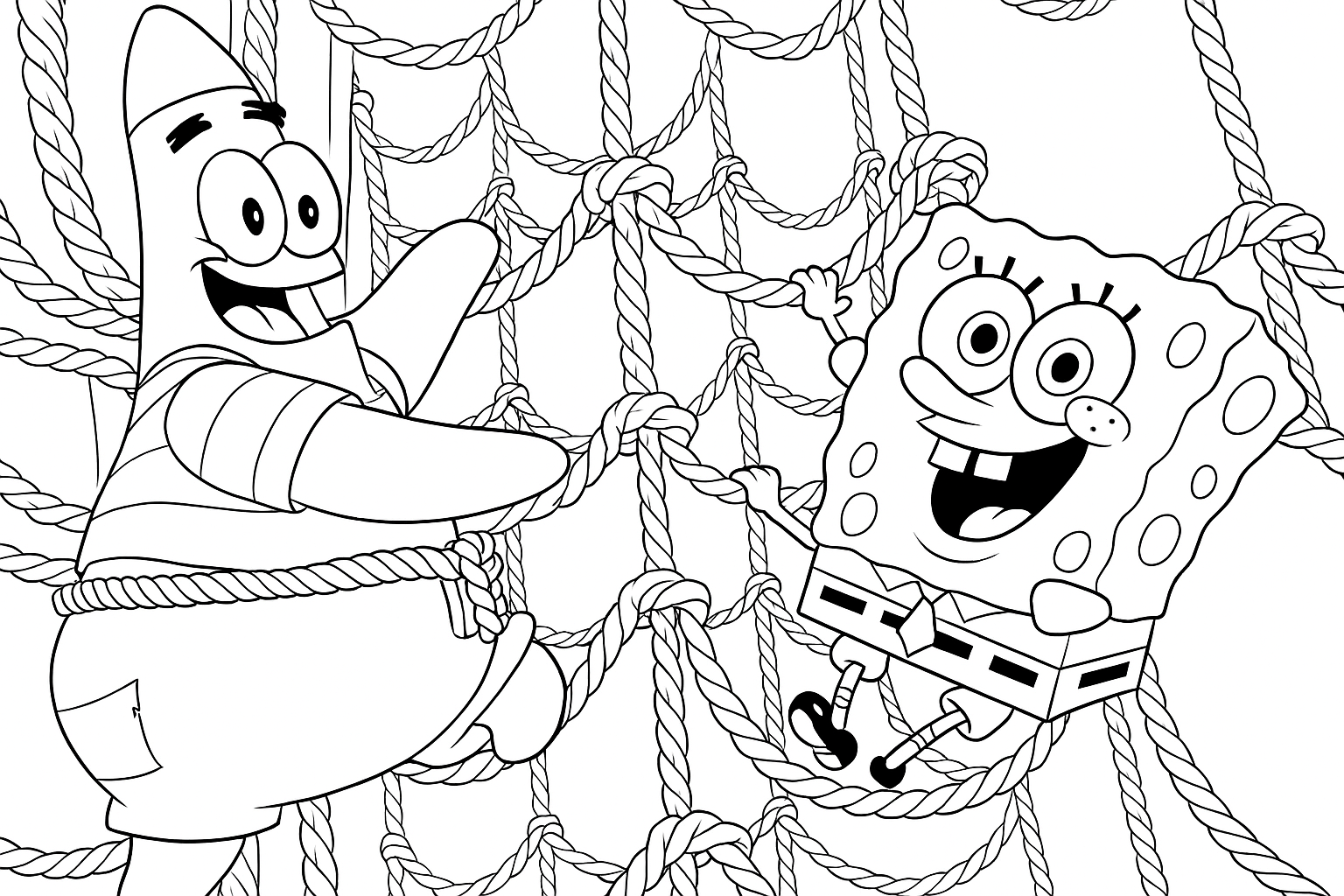 Spongebob And Patrick And Gary Coloring Pages Spongebob Gary