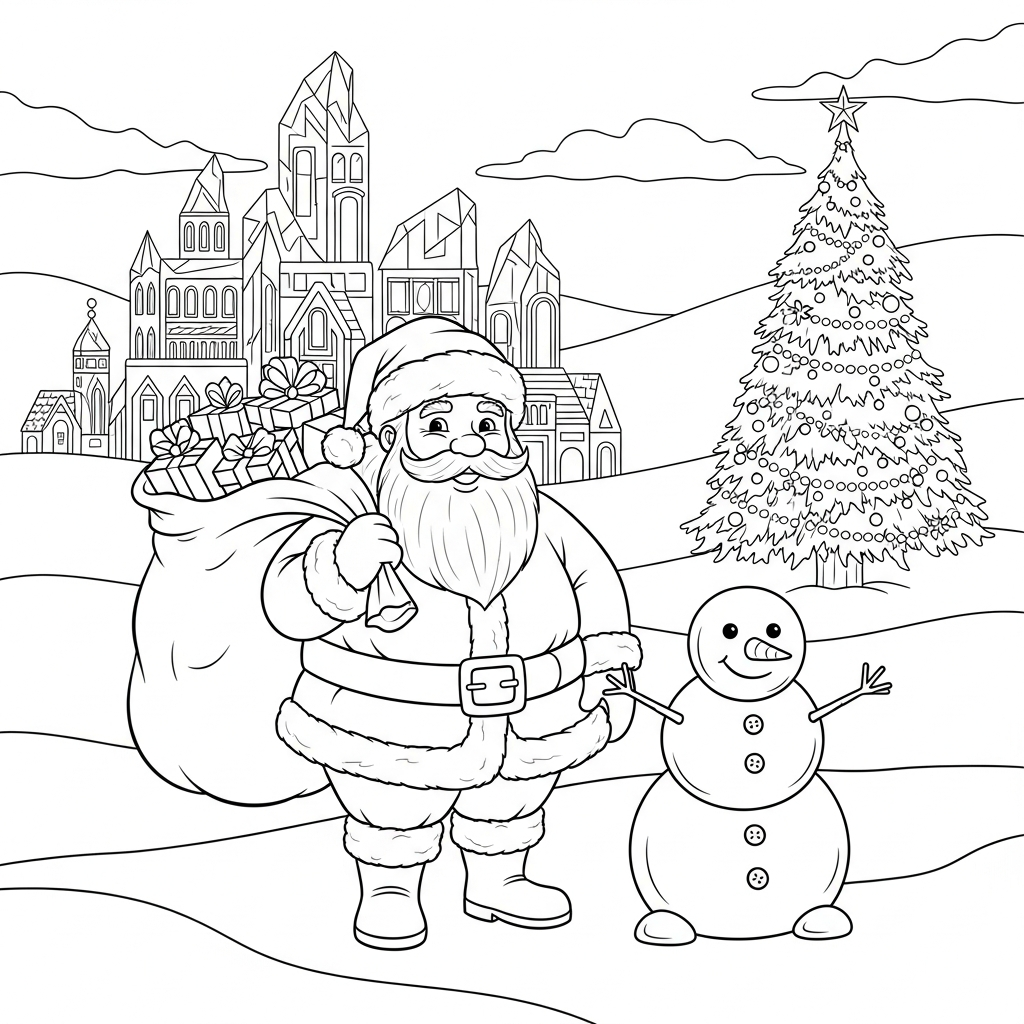 snowman coloring printables