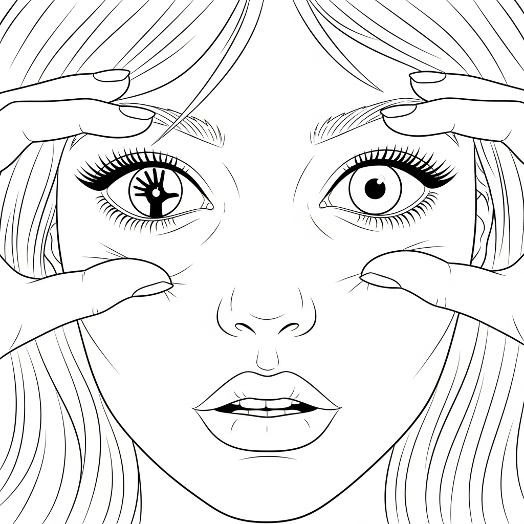 face coloring pages printable
