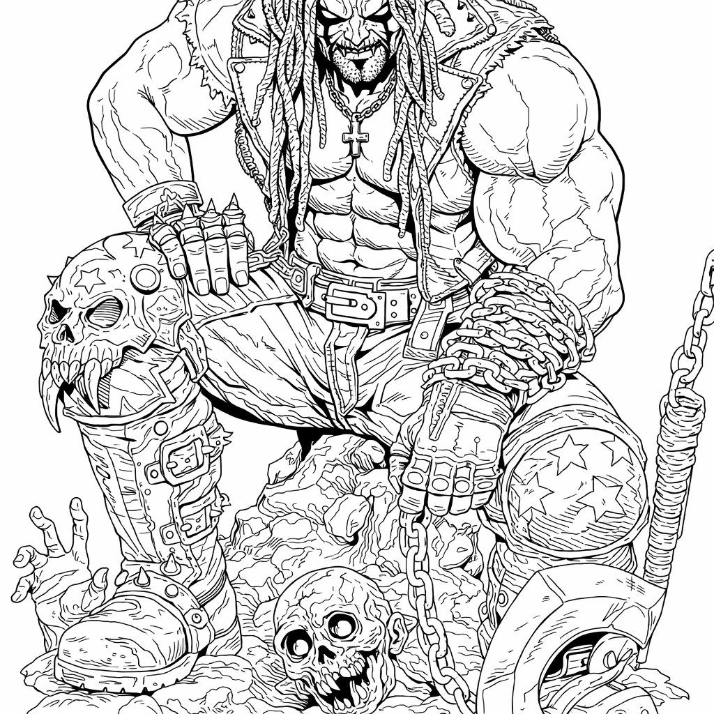 Bounty Hunter Coloring Pages - Coloring.app