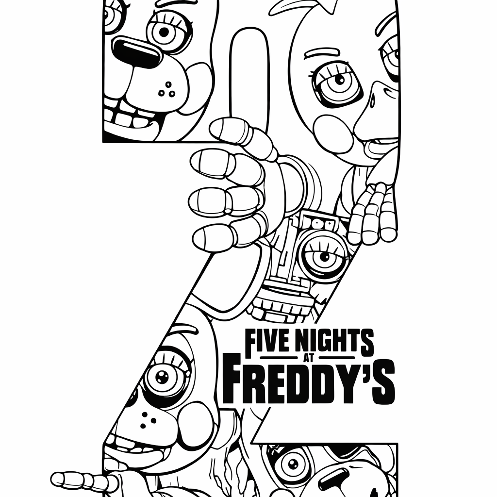 Number Two Coloring Page Disegno Di Numero 2 Da Colorare | Disegni Da