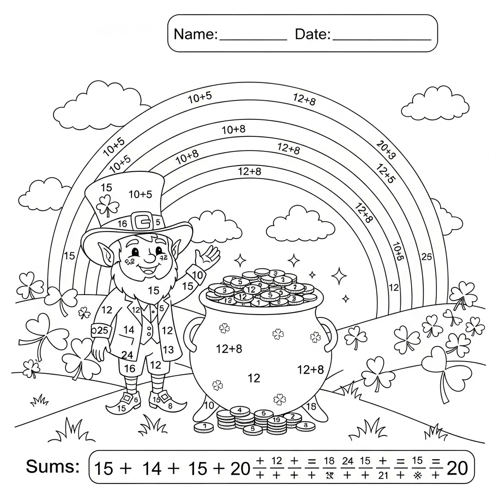 Saint Patricks Day Math 5 Best Saint Patrick's Day Math Activities For