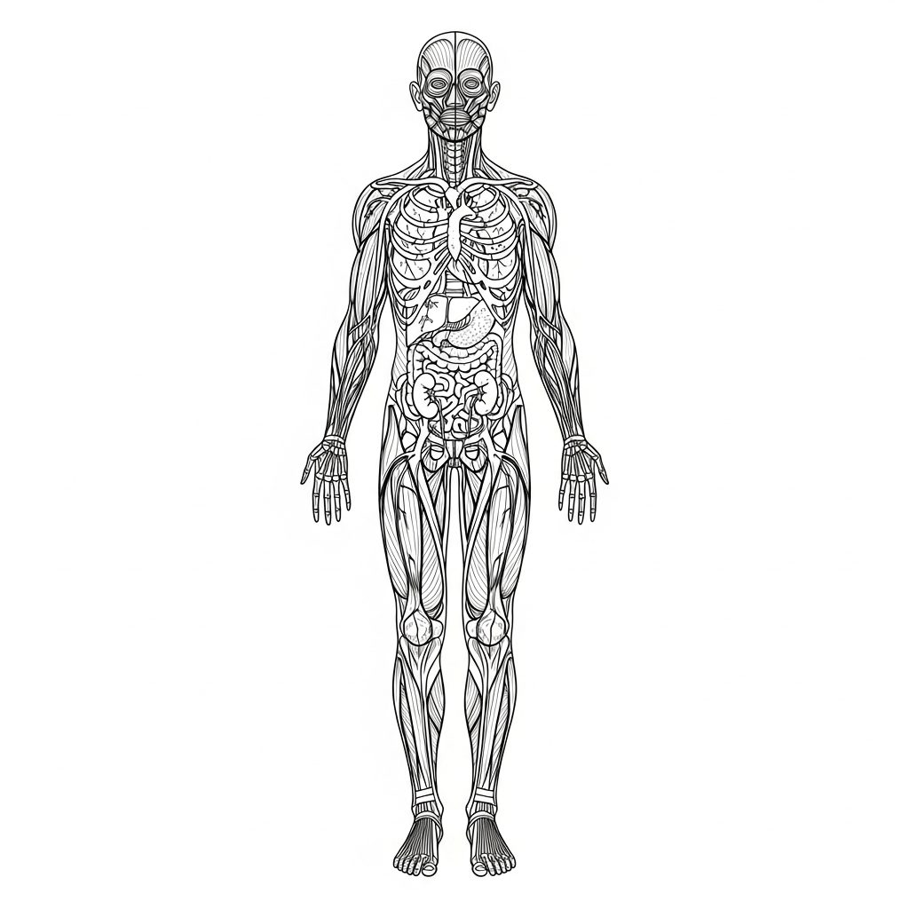 Human Body Clipart Diagram